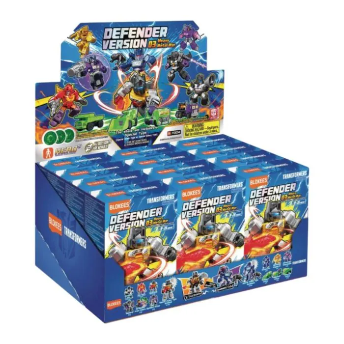 Blokees: Transformers - Defender Version 03 Heavy Metal War BLIND BOX