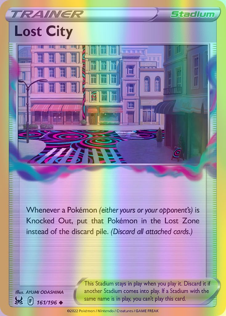 Lost City - 161/196 (SWSH11) Uncommon - Near Mint Reverse Holofoil