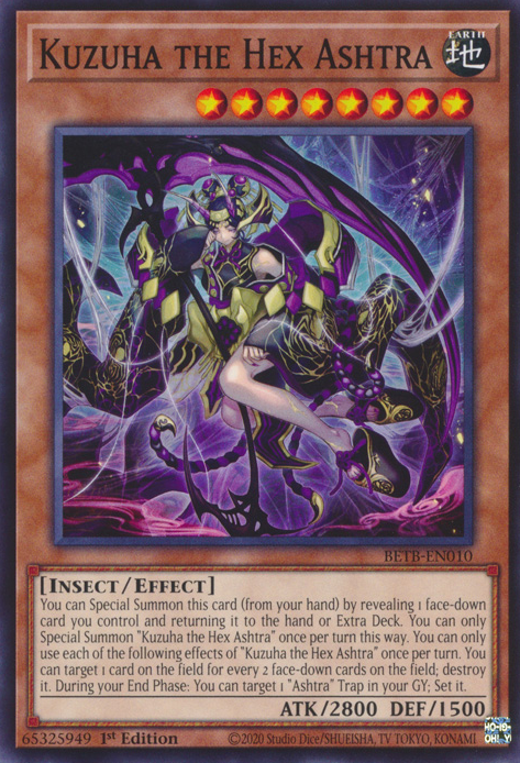 Kuzuha the Hex Ashtra (BETB-EN010)