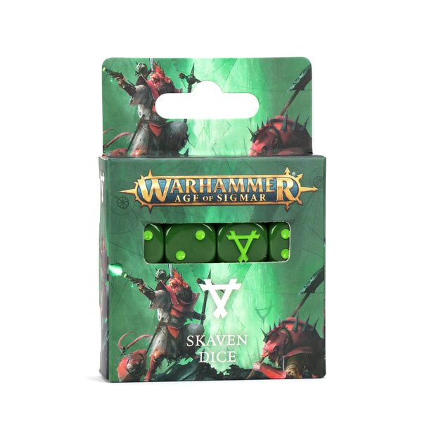 Citadel Hobby: Dice Set - Age of Sigmar:  Chaos -Skaven (4th)