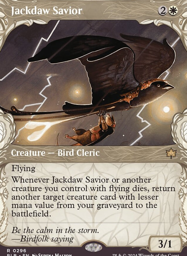 Jackdaw Savior [#0296 Showcase] (BLB-R-FOIL)