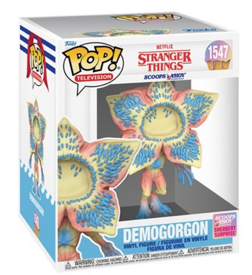 POP Figure (6 Inch): Stranger Things #1547 - Demogorgon (Scoops Ahoy)