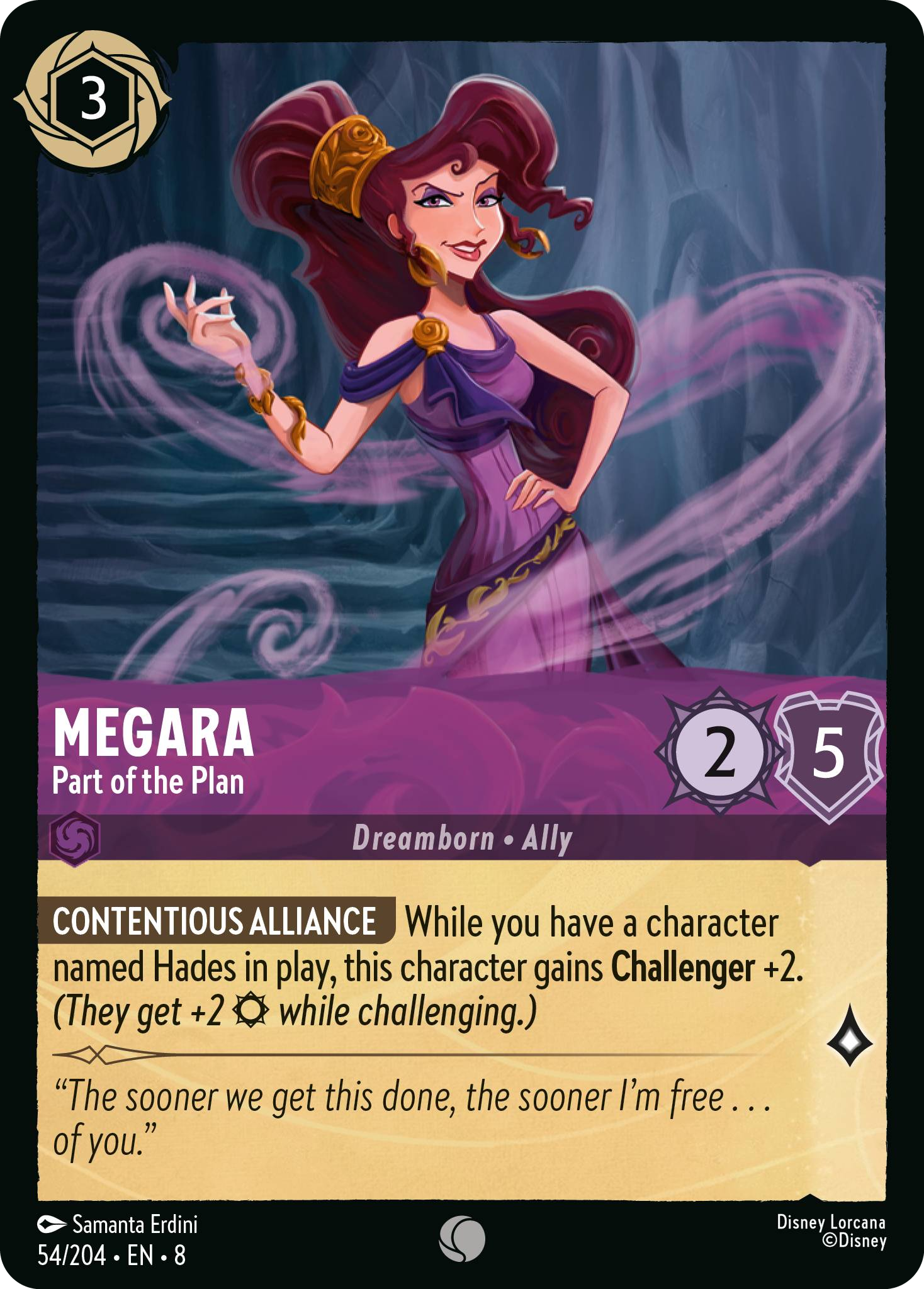 Megara - Part of the Plan (Reign of Jafar - 054/204 ) Common