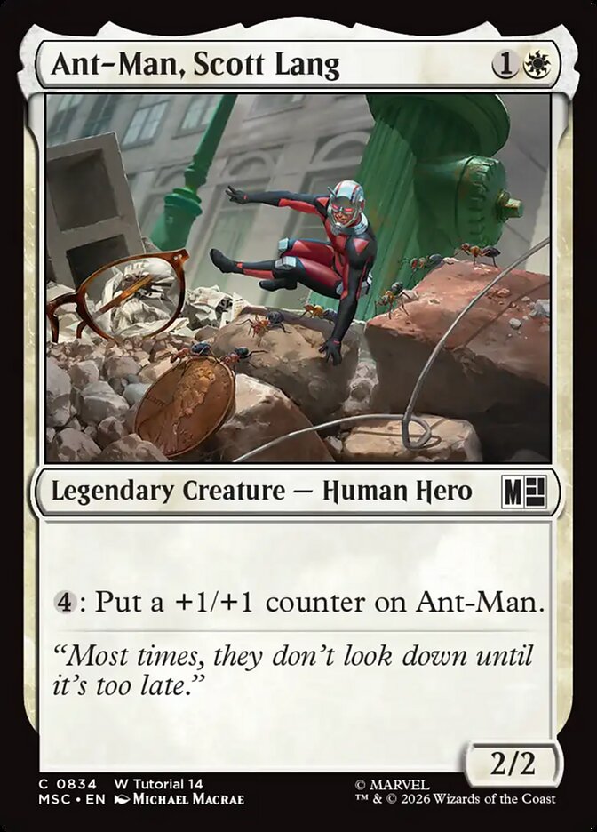 Ant-Man, Scott Lang [ #0834 ] (MSC-C)