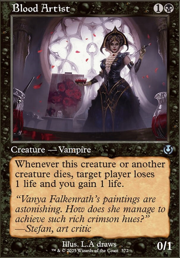 Blood Artist [ #0372 Retro Frame ] (INR-U)