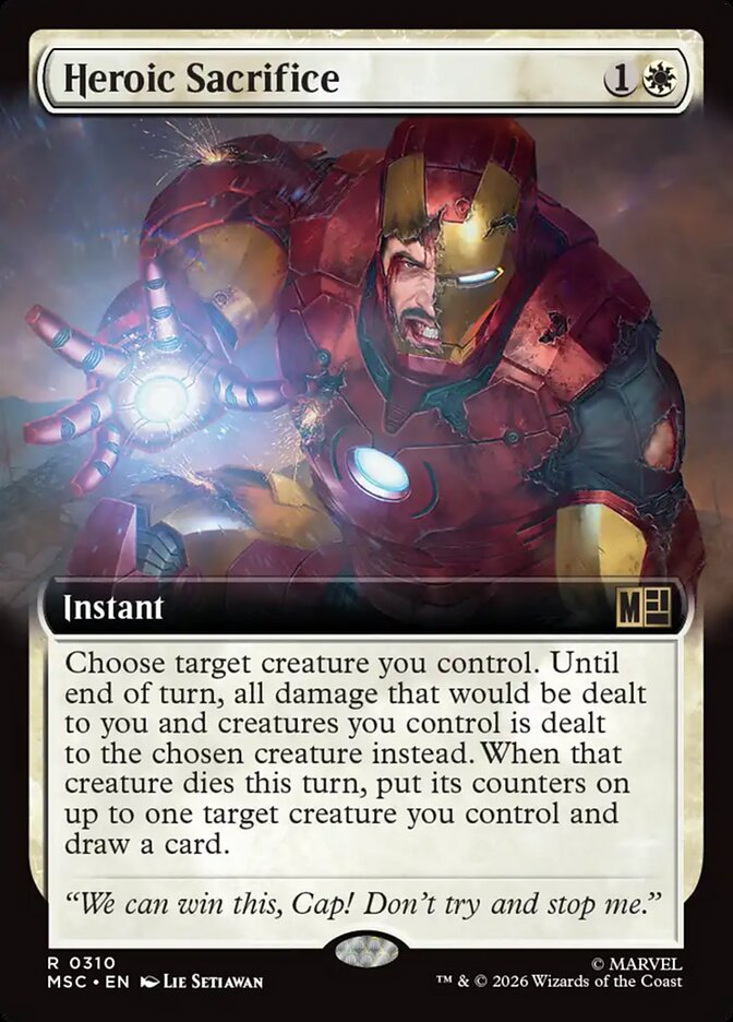 Heroic Sacrifice [ #0310 Extended Art ] (MSC-R)