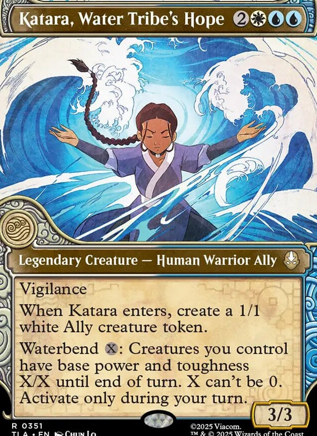 Katara, Water Tribe's Hope [ #0351 Showcase ] (TLA-R)