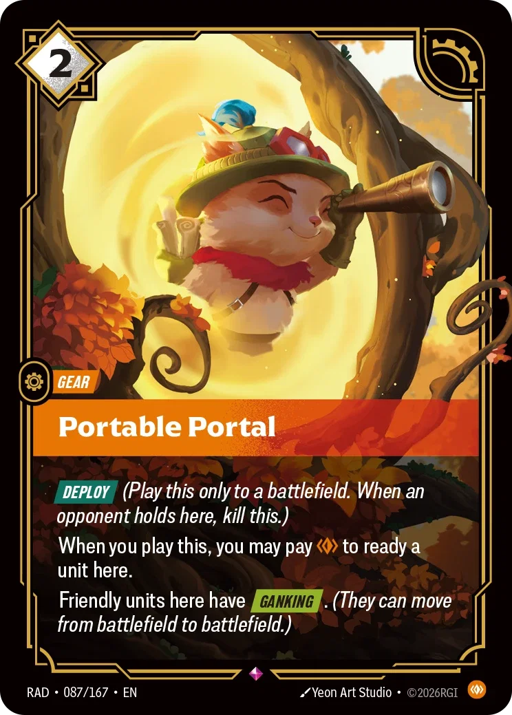 Portable Portal - 087/167 (RAD) Rare