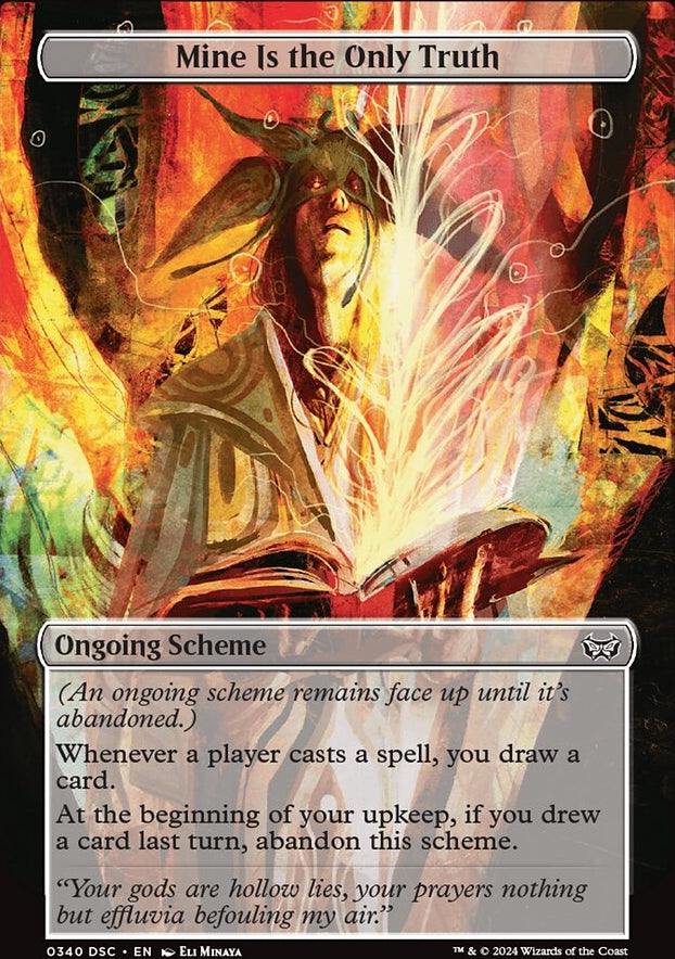 Mine Is the Only Truth [#0340 Scheme] (DSC-C)