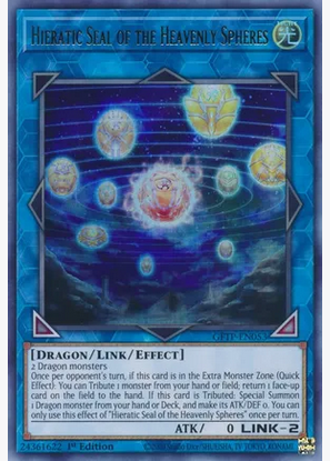 Hieratic Seal of the Heavenly Spheres (GFTP-EN053) 1st Edition