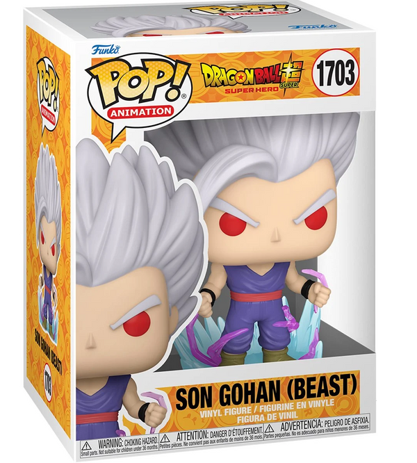 POP Figure: Dragonball Super #1703 - Super Hero Son Gohan (Beast)