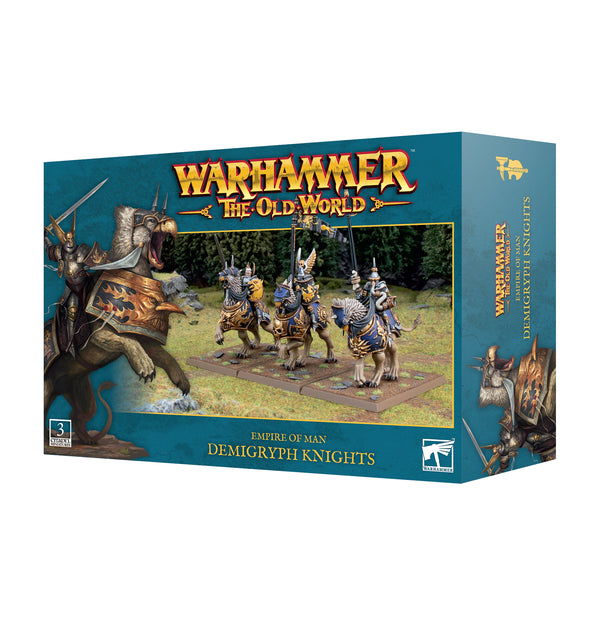 Warhammer The Old World: Empire of Man - Demigryph Knights (Release Date: 01.11.25)