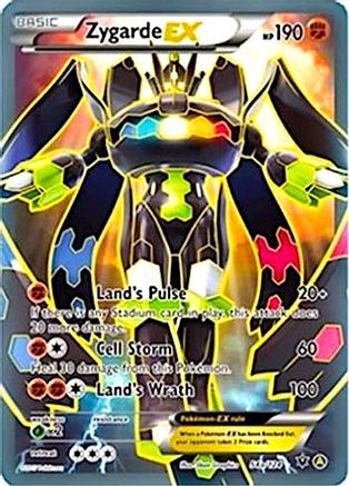 Zygarde EX (54a/124) Full Art