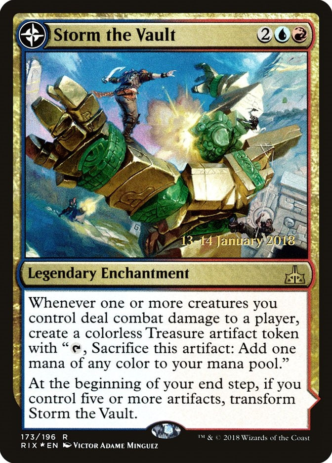 Storm the Vault // Vault of Catlacan (RIX-R-PRE)