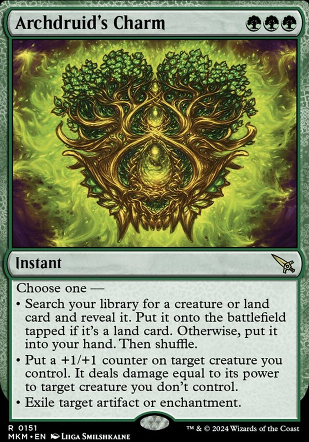 Archdruid's Charm [#0151] (MKM-R)