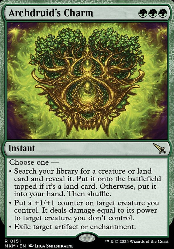 Archdruid's Charm [#0151] (MKM-R-FOIL)