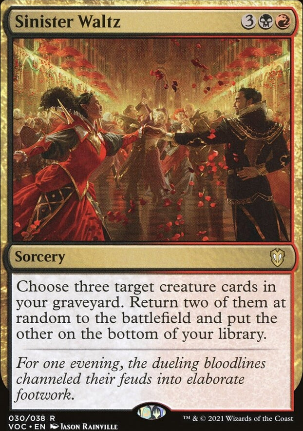 Sinister Waltz [ #0030 ] (VOC-R)