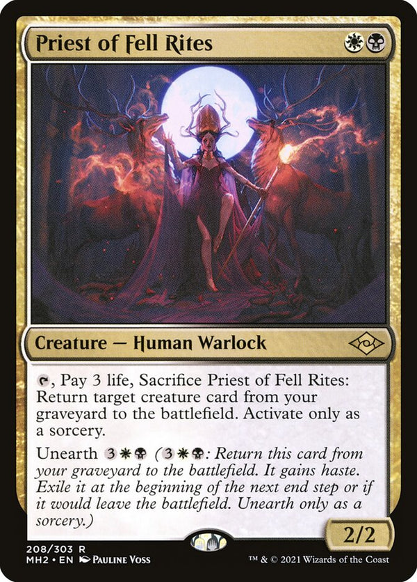 Priest of Fell Rites (MH2-R-FOIL)