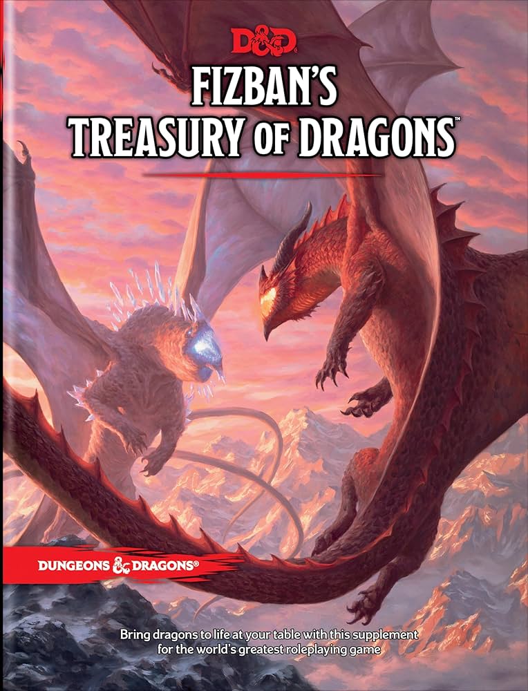 D&D 5E: Fizban's Treasury of Dragons (USED)