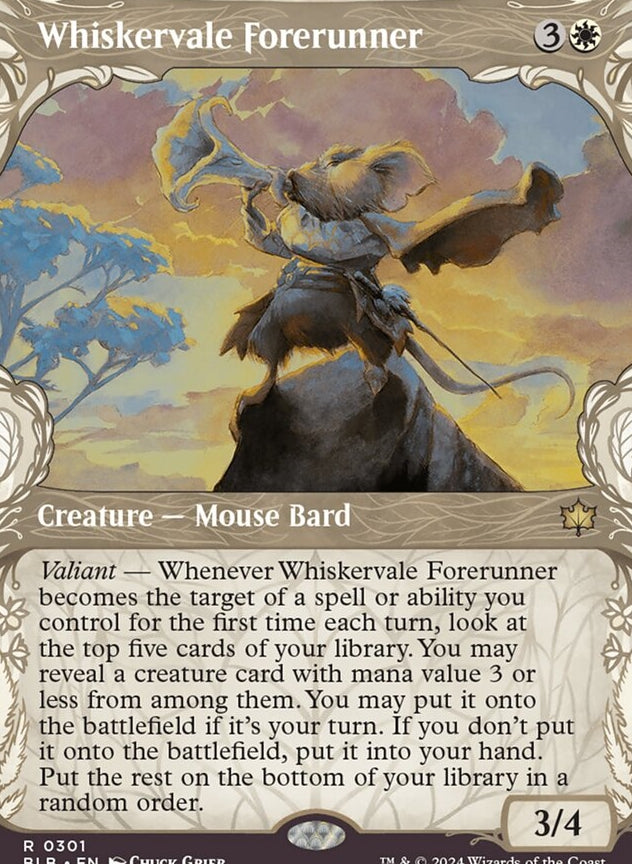 Whiskervale Forerunner [#0301 Showcase] (BLB-R-FOIL)