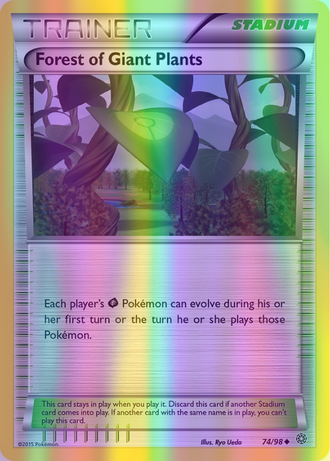 Forest of Giant Plants - 074/098 (AOR) Uncommon - Near Mint Reverse Holofoil