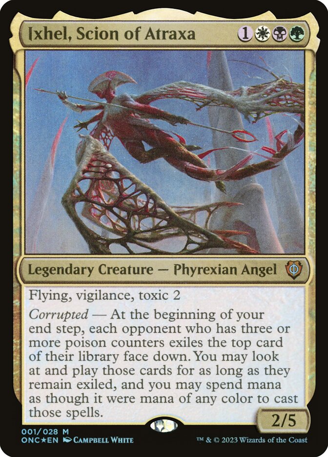 Ixhel, Scion of Atraxa (ONC-M-FOIL)