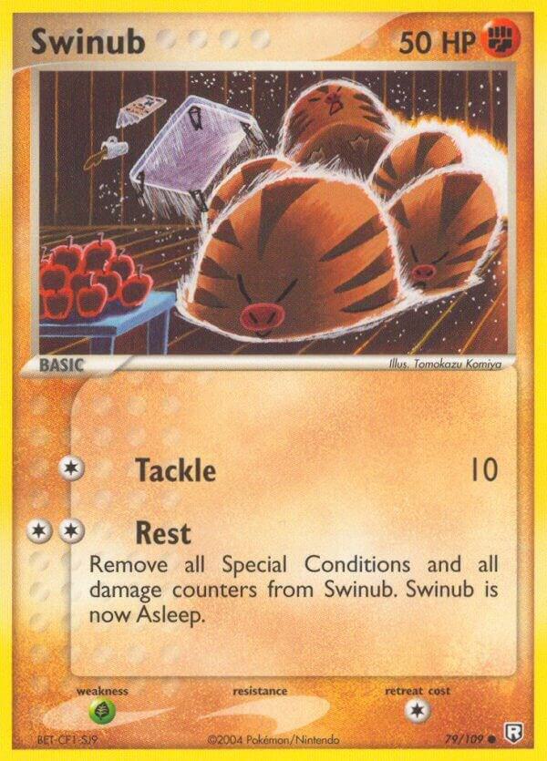 Swinub - 79/109 (RR) Common - Near Mint