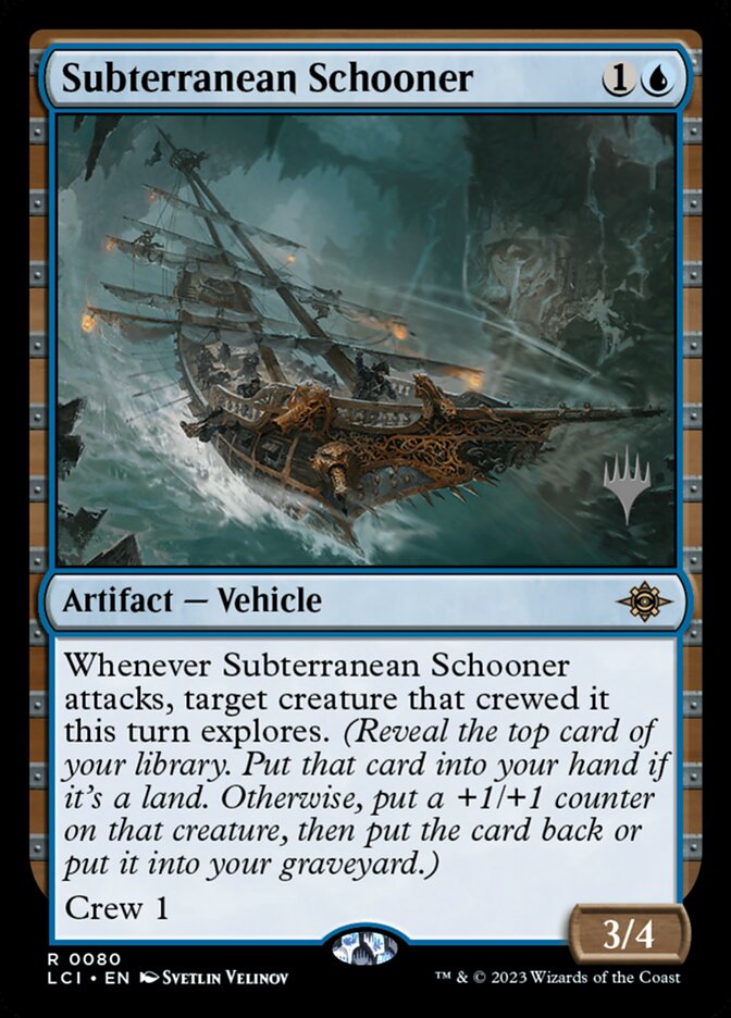 Subterranean Schooner [#0080] (LCI-R-PP-FOIL)