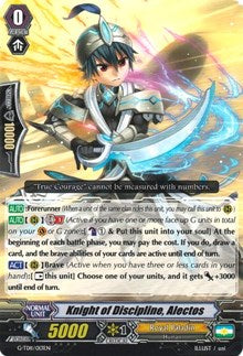 Knight of Discipline, Alectos (G-TD11/013EN)