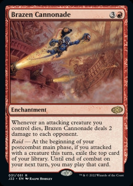 Brazen Cannonade (J22-R)