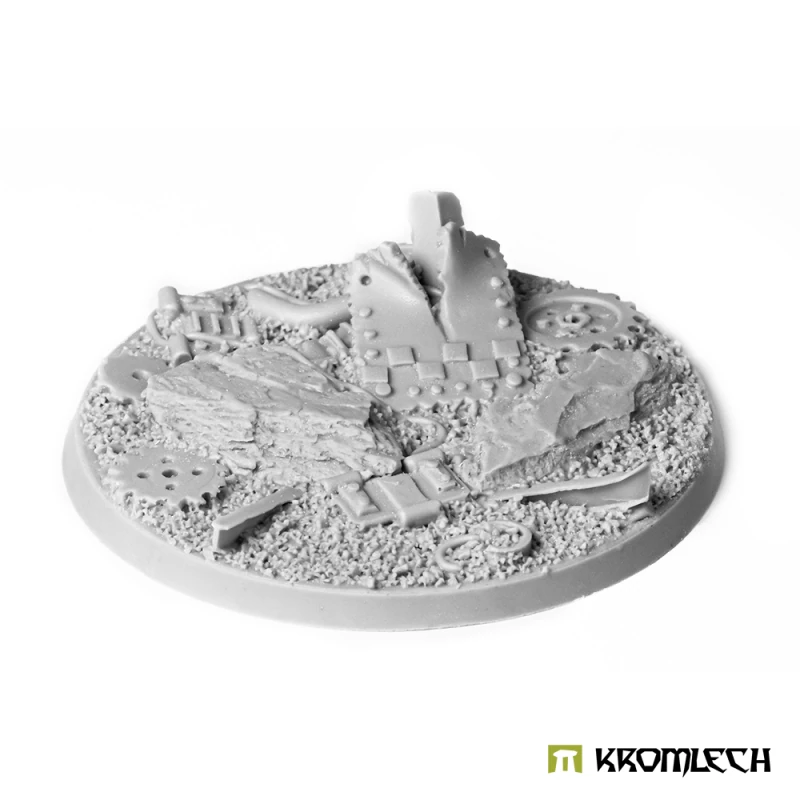 Kromlech KRRB087: Junk City round 60mm Set 3 (1)