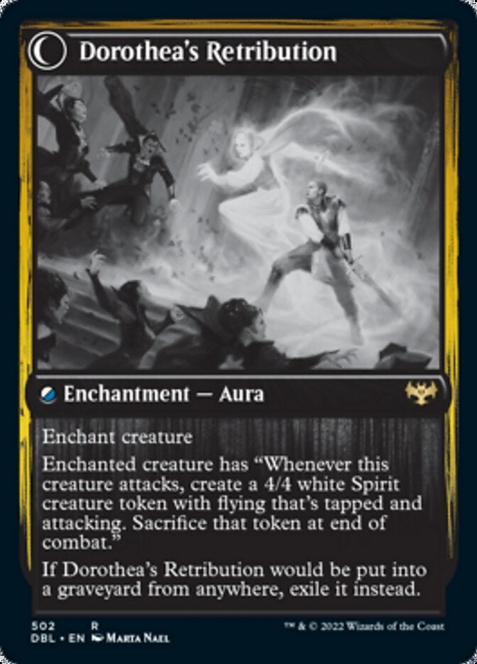 Dorothea, Vengeful Victim // Dorothea's Retribution [#502] (DBL-R)