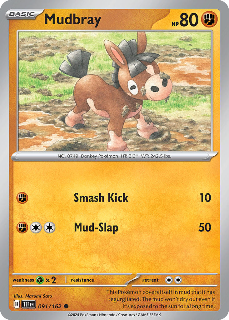 Mudbray - 091/162 (TEF) Common - Near Mint