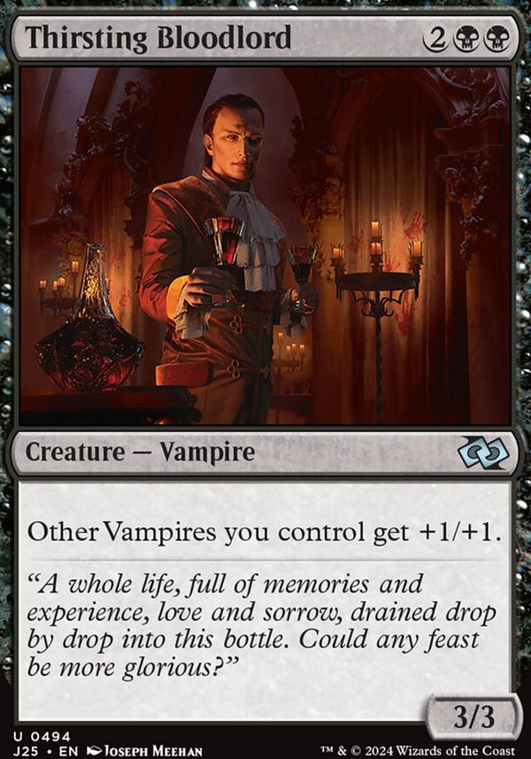 Thirsting Bloodlord [#0494] (J25-U)