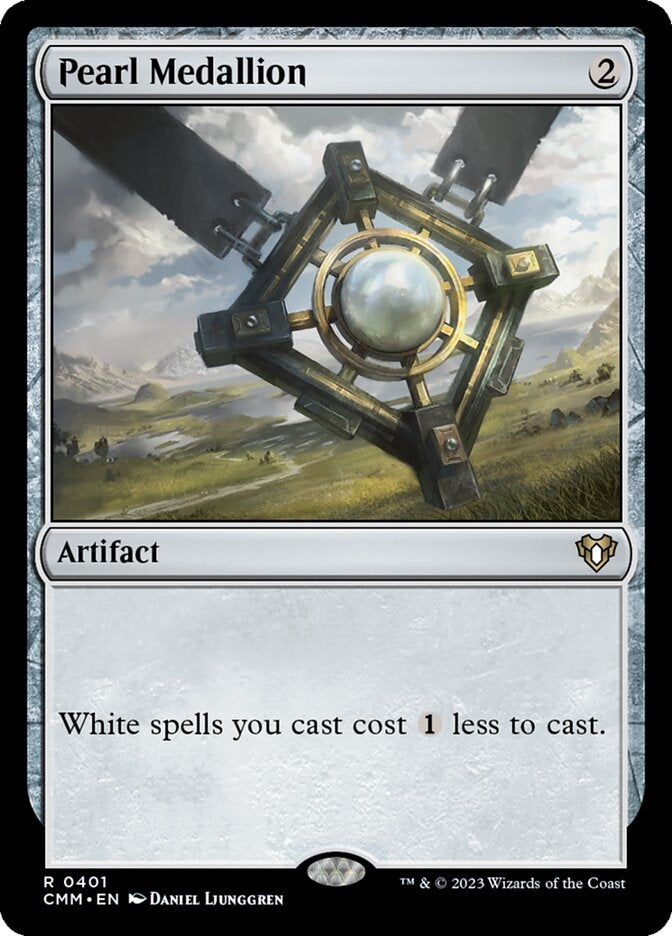 Pearl Medallion [#0401] (CMM-R)