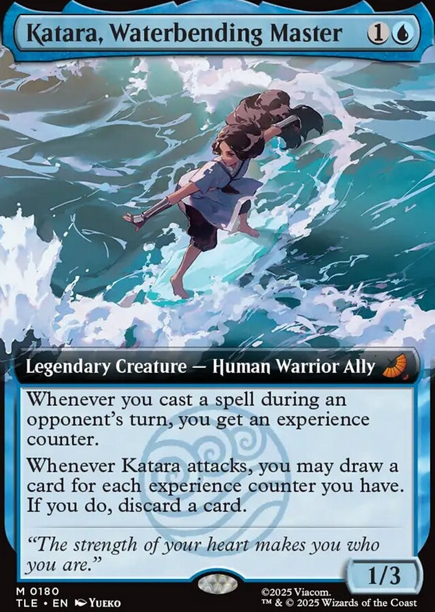 Katara, Waterbending Master [ #0180 Extended Art ] (TLE-M)
