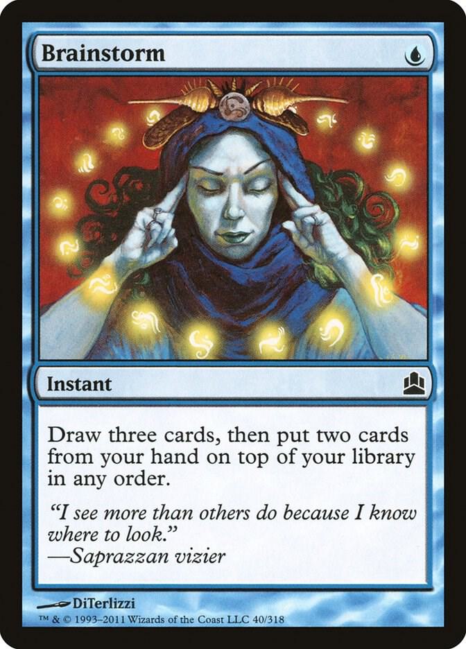 Brainstorm (CMD-C) Lightly Played