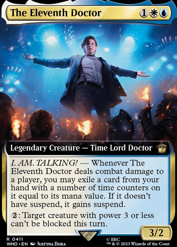 The Eleventh Doctor [#0411 Extended Art] (WHO-R)