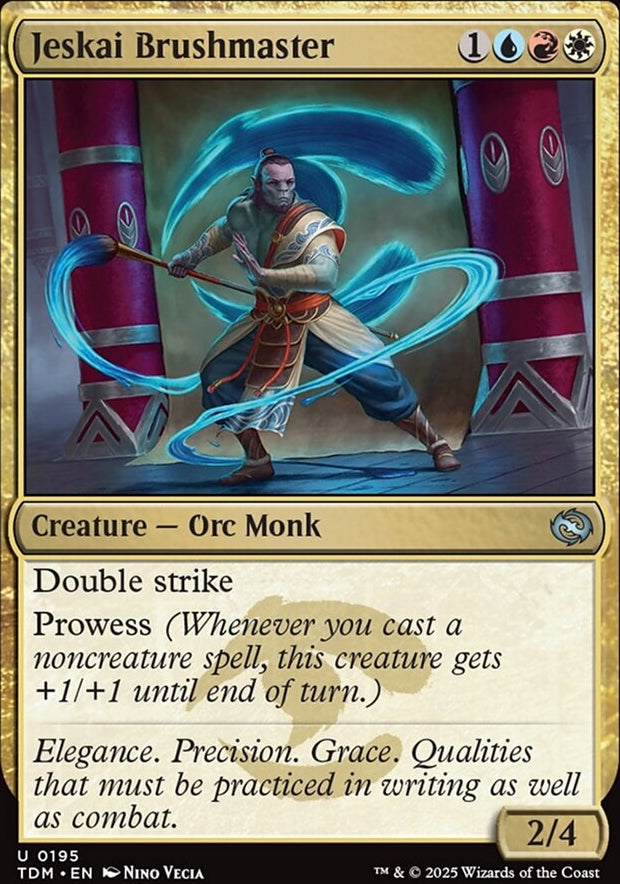 Jeskai Brushmaster [ #0195 ] (TDM-U)