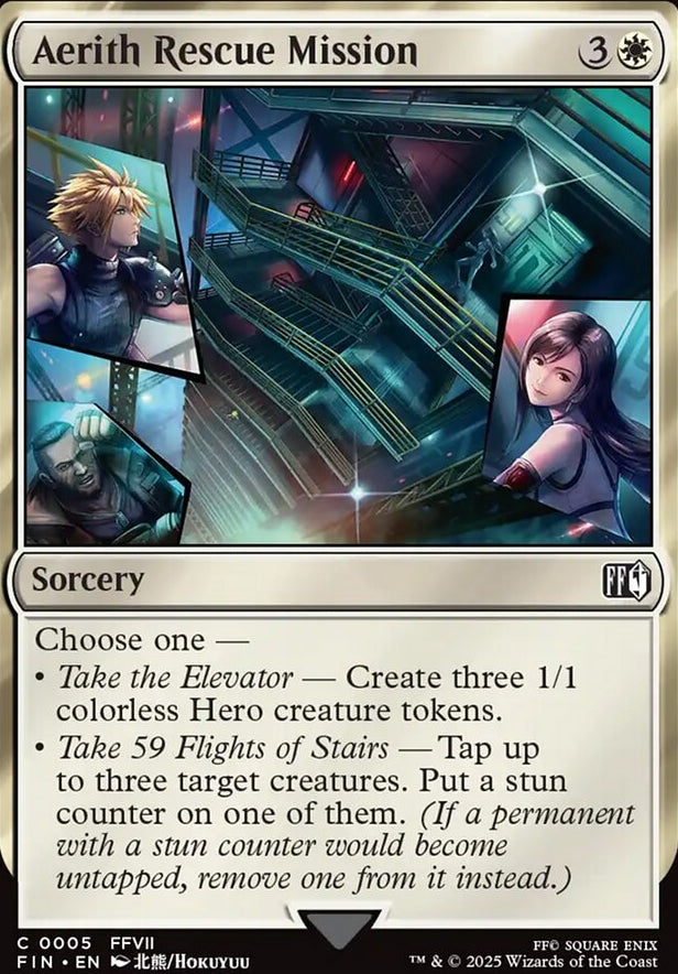 Aerith Rescue Mission [ #0005 ] (FIN-C)