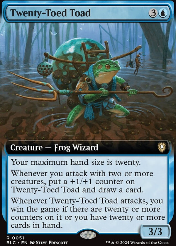 Twenty-Toed Toad [#0051 Extended Art] (BLC-R)