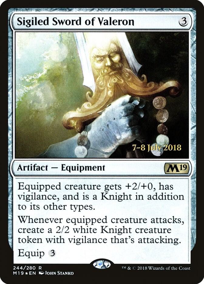 Sigiled Sword of Valeron (M19-R-PRE)