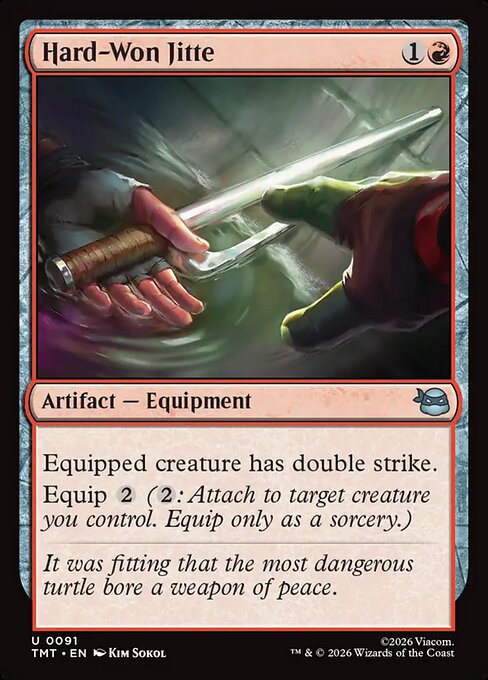 Hard-Won Jitte [ #0091 ] (TMT-U)