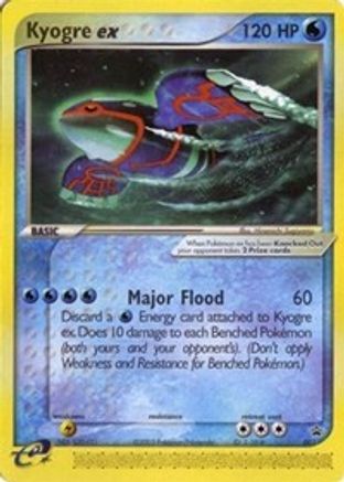 Kyogre ex (001) (Nintendo Power Magazine) - Nintendo Promos (PR)