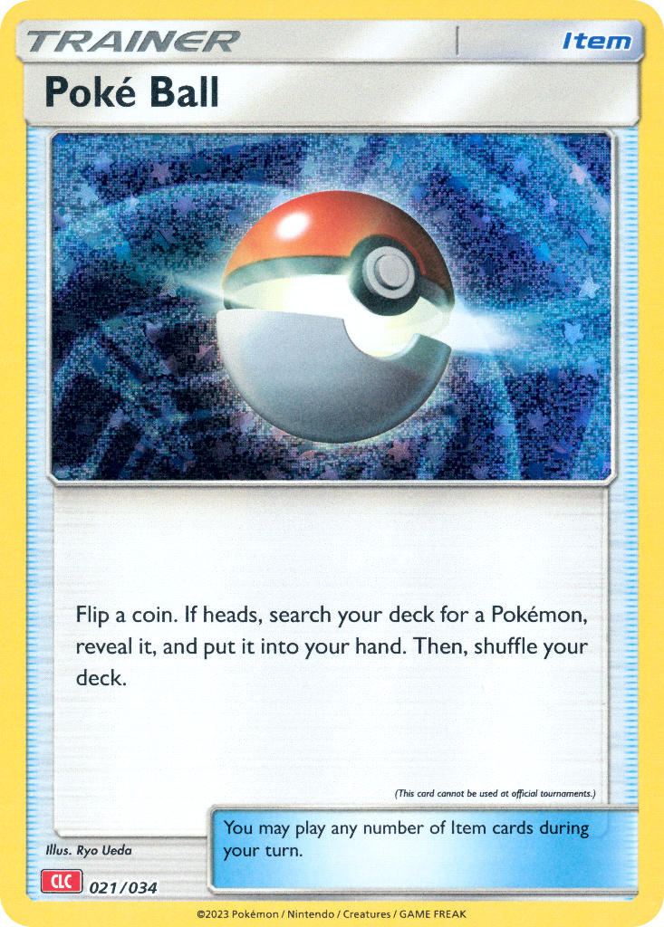 Poke Ball - 021/034 (TCG:CLC) Classic Collection - Near Mint Holofoil
