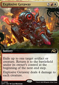 Explosive Getaway [ #0390 Extended Art ] (DFT-R)