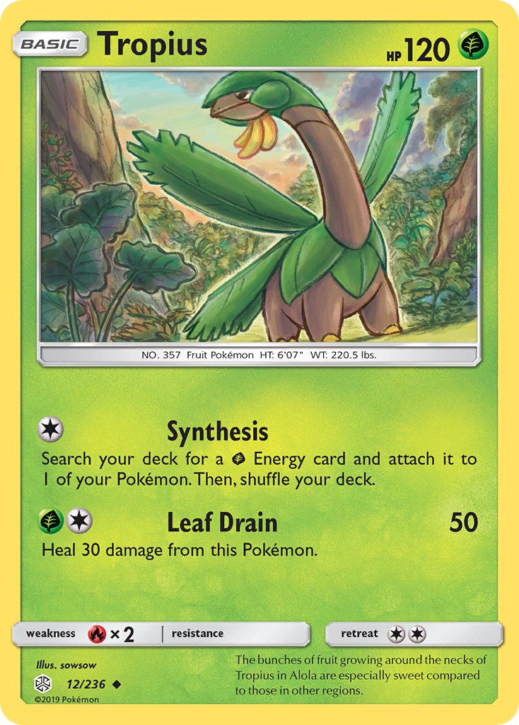 Tropius - 012/236 (CEC) Uncommon - Near Mint