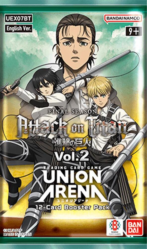 Union Arena TCG: Booster Pack X07 - Attack on Titan Vol.2 Pack
