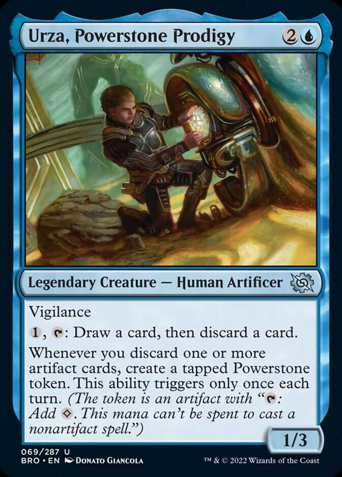 Urza, Powerstone Prodigy (BRO-U)