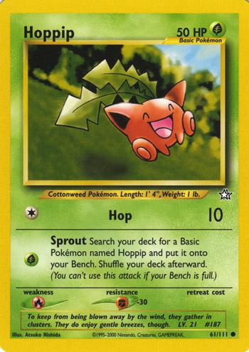 Hoppip - 061/111 (N1) Common Near Mint Unlimited